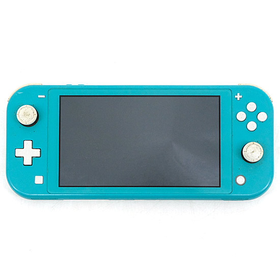 【中古】任天堂　Nintendo Switch Lite(ニンテンドースイッチ ライト)　HDH-S-BAZAA　ターコイズ　本体のみ　本体いたみ