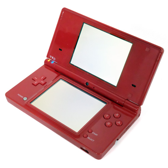 【中古】任天堂　ニンテンドーDSi レッド　TWL-S-RA　液晶画面いたみ