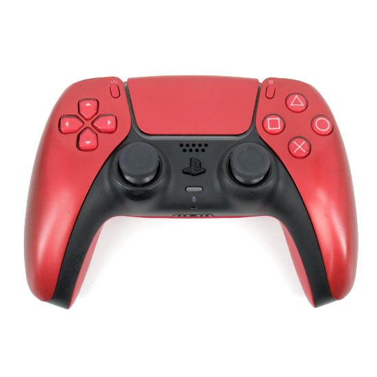 【中古】SONY　ワイヤレスコントローラー DualSense　CFI-ZCT1J07　ヴォルカニック レッド　本体のみ