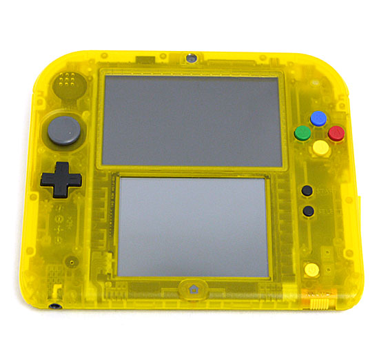 【中古】任天堂　ニンテンドー2DS 『ポケットモンスター ピカチュウ』 限定パック　クリアイエロー