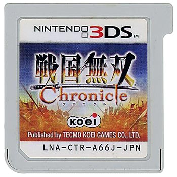 【中古】戦国無双 Chronicle 3　3DS　　ソフトのみ