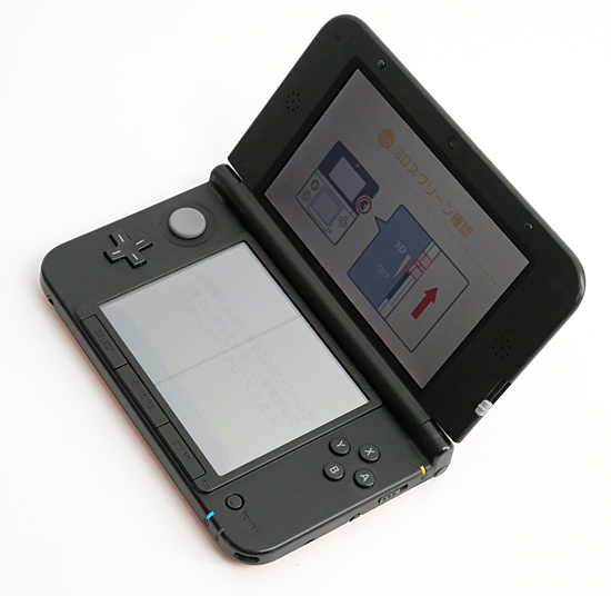 【中古】任天堂■ニンテンドー3DS LL レッドXブラック■SPR-S-RKAA■液晶画面いたみ■