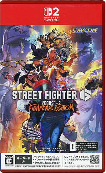 【中古】Street Fighter 6(ストリート ファイター 6) Years 1-2 ファイターズエディション　Nintendo Switch 2
