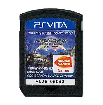 【中古】ソードアート・オンライン -ロスト・ソング-　PS Vita　　ソフトのみ
