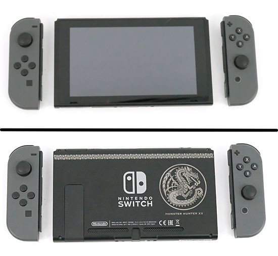 【中古】任天堂　モンスターハンターダブルクロス Nintendo Switch Ver. スペシャルパック　ソフトなし　液晶画面いたみ