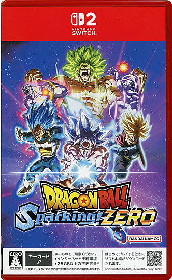 【中古】ドラゴンボール Sparking! ZERO　Nintendo Switch 2