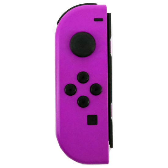 【中古】任天堂　Joy-Con (L)　ネオンパープル　本体のみ