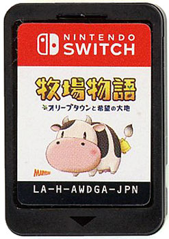 【中古】牧場物語 オリーブタウンと希望の大地　Nintendo Switch　　ソフトのみ