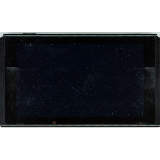 【中古】任天堂　Nintendo Switch　ドック・Joy-Con・背面スタンドなし・液晶画面いたみ