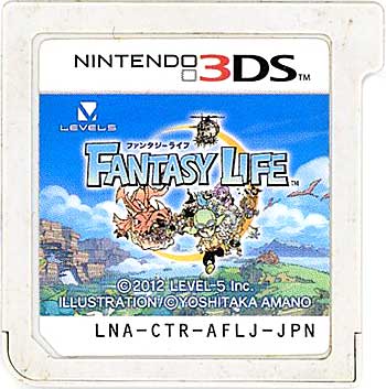 【中古】ファンタジーライフ　3DS　　ソフトのみ