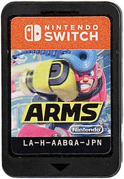 【中古】ARMS　Nintendo Switch　　ソフトのみ　ラベルいたみ