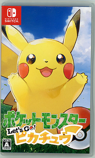 【中古】ポケットモンスター Let’s Go! ピカチュウ　Nintendo Switch　ケースいたみ