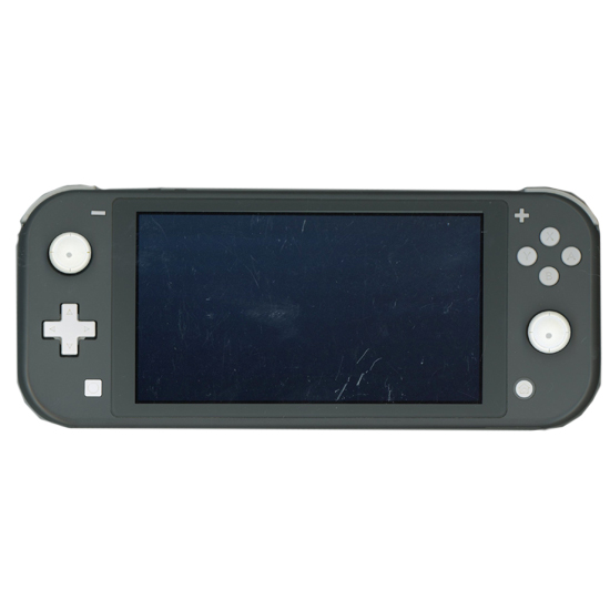 【中古】任天堂　Nintendo Switch Lite(ニンテンドースイッチ ライト)　HDH-S-GAZAA　グレー　本体のみ　液晶画面いたみ