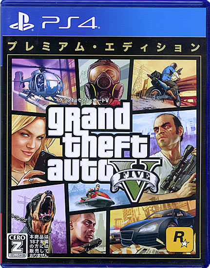 【中古】グランド・セフト・オートV　PS4