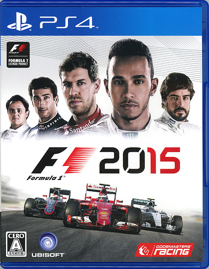 【中古】F1 2015　PS4　カバーいたみ