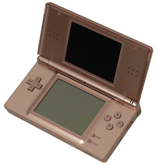 【中古】任天堂　ニンテンドーDS Lite ロゼ　USG-S-ZPA　本体のみ　本体いたみ