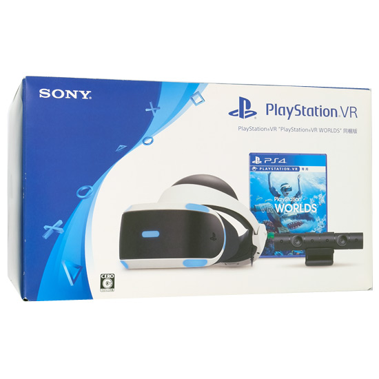【中古】SONY　PlayStation VR PlayStation VR WORLDS同梱版　CUHJ-16006　プロセッサーユニット・ACアダプタなし 元箱あり