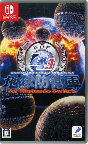 【中古】地球防衛軍4.1 for Nintendo Switch　ケースいたみ