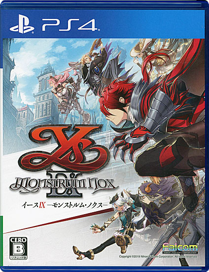 【中古】イースIX - Monstrum NOX -　PS4　説明書なし