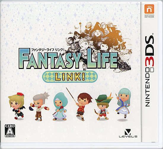 【中古】ファンタジーライフ LINK!　3DS　カバーいたみ