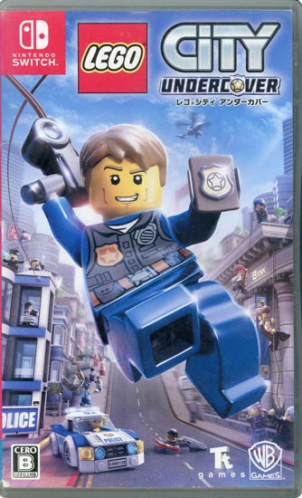 【中古】レゴシティ アンダーカバー　Nintendo Switch　説明書なし・カバー・ケースいたみ