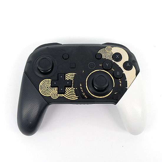 【中古】任天堂　Nintendo Switch Proコントローラー ゼルダの伝説 ティアーズ オブ ザ キングダムエディション　HAC-A-FSSKU　本体のみ