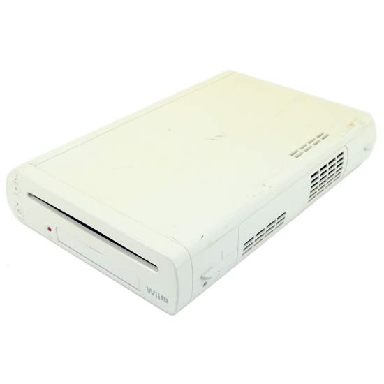 【中古】任天堂　Wii U shiro　32GB　本体のみ　本体いたみ