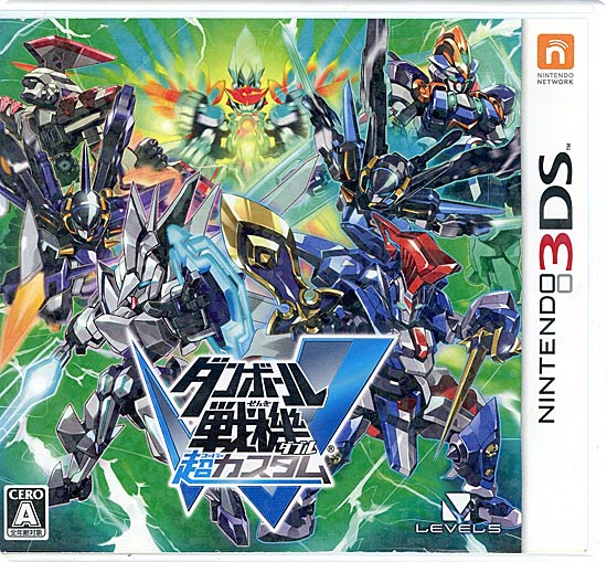 【中古】ダンボール戦機W 超カスタム　3DS　カバー・ケースいたみ