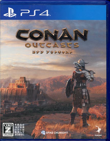【中古】コナン アウトキャスト　PS4　サバイバル・ガイドブックなし