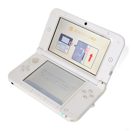 【中古】任天堂　ニンテンドー3DS LL ホワイト　SPR-S-WAAA　訳あり