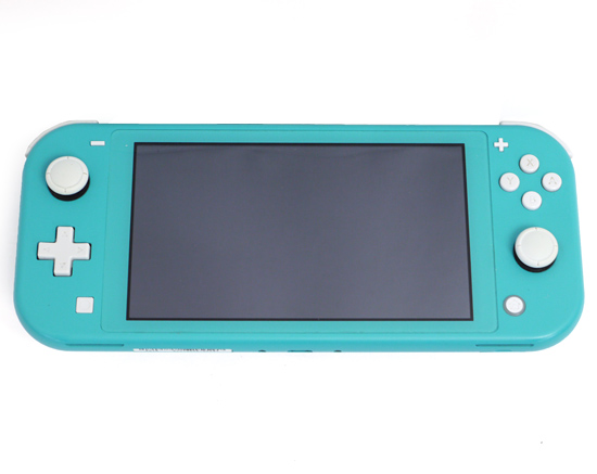 【中古】任天堂　Nintendo Switch Lite(ニンテンドースイッチ ライト)　HDH-S-BAZAA　ターコイズ　本体のみ　本体いたみ