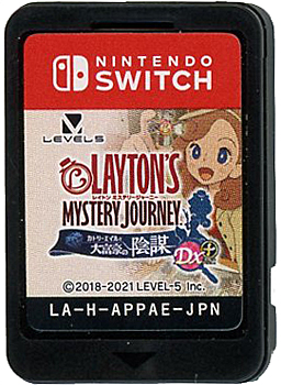 【中古】レイトン ミステリージャーニー カトリーエイルと大富豪の陰謀 DX+　Nintendo Switch　　ソフトのみ