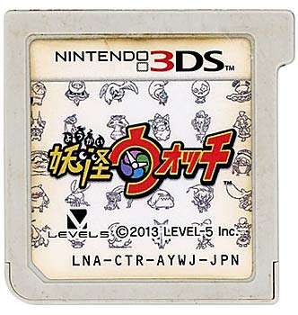 【中古】妖怪ウォッチ　3DS　　ソフトのみ　ソフトいたみ