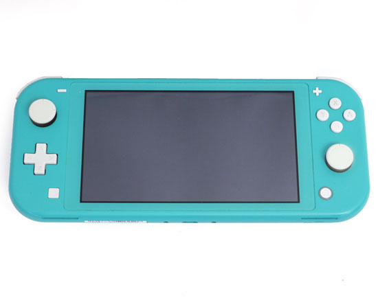 【中古】任天堂　Nintendo Switch Lite(ニンテンドースイッチ ライト)　HDH-S-BAZAA　ターコイズ　本体のみ　本体いたみ