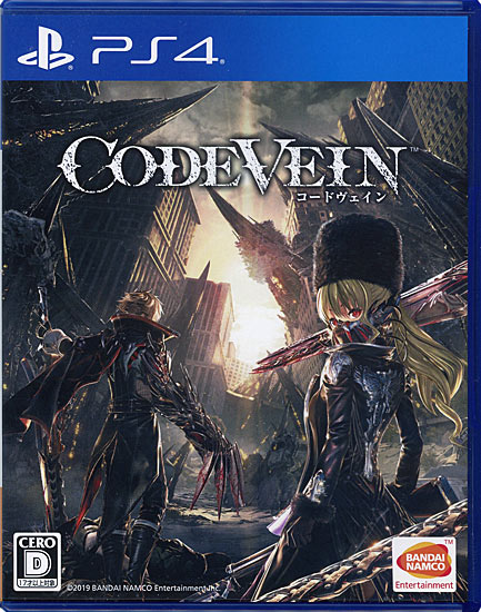 【中古】CODE VEIN　予約特典クリアカード付き　PS4