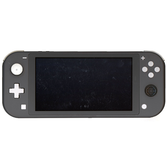 【中古】任天堂　Nintendo Switch Lite(ニンテンドースイッチ ライト)　HDH-S-GAZAA　グレー　本体のみ　スティックゴムなし・本体・液晶画面いたみ