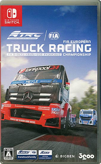【中古】FIA ヨーロピアン・トラックレーシング・チャンピオンシップ　Nintendo Switch　ケースいたみ