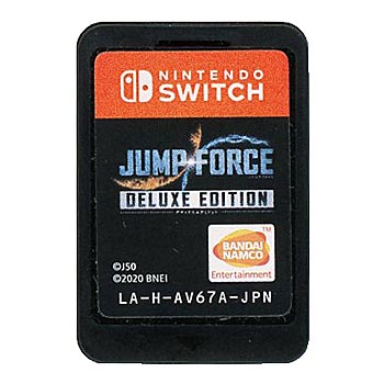 【中古】JUMP FORCE デラックスエディション　Nintendo Switch　　ソフトのみ　ラベルいたみ