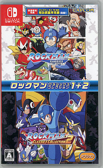 【中古】ロックマン クラシックス コレクション　数量限定特典付き　Nintendo Switch　カバーいたみ
