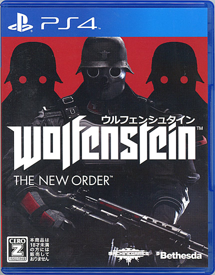 【中古】Wolfenstein: THE NEW ORDER　PS4　説明書なし