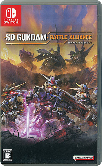 【中古】SDガンダム バトルアライアンス　Nintendo Switch　カバー・ケースいたみ