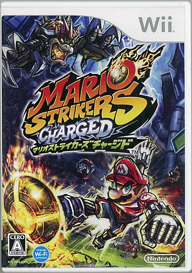 【中古】マリオストライカーズチャージド　Wii　説明書なし・ディスク傷・カバーいたみ