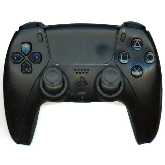【中古】SONY　ワイヤレスコントローラー DualSense　CFI-ZCT1J01　ミッドナイト ブラック　本体のみ　本体いたみ