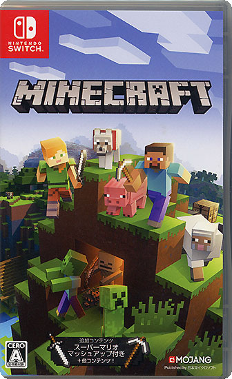 【中古】Minecraft(マインクラフト): Nintendo Switch Edition　ケースいたみ