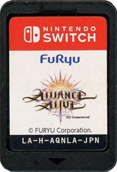 【中古】アライアンス・アライブ HDリマスター　Nintendo Switch　　ソフトのみ