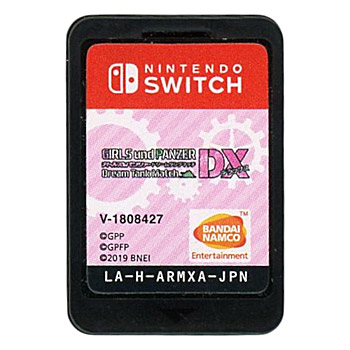 【中古】ガールズ&パンツァー ドリームタンクマッチDX　Nintendo Switch　　ソフトのみ