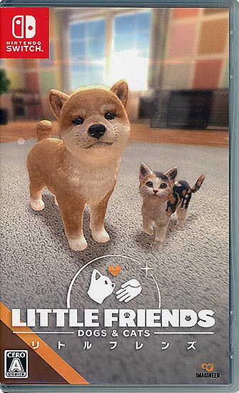 【中古】LITTLE FRIENDS - DOGS & CATS -(リトルフレンズ -ドッグス&キャッツ-)　Nintendo Switch　ケースいたみ