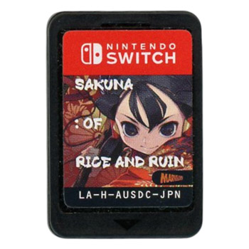 【中古】天穂のサクナヒメ　Nintendo Switch　　ソフトのみ