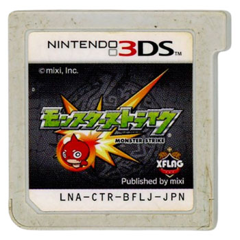 【中古】モンスターストライク　3DS　　ソフトのみ