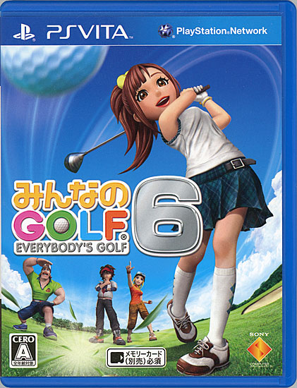 【中古】みんなのGOLF 6 PS Vita